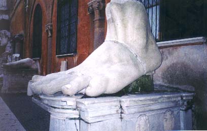 playing footsie
